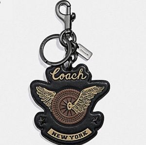 COACH EASY RIDER BAG CHARM / KEYRING